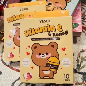YESUL Vitamin C & Honey Under Eye Sheet Mask Set